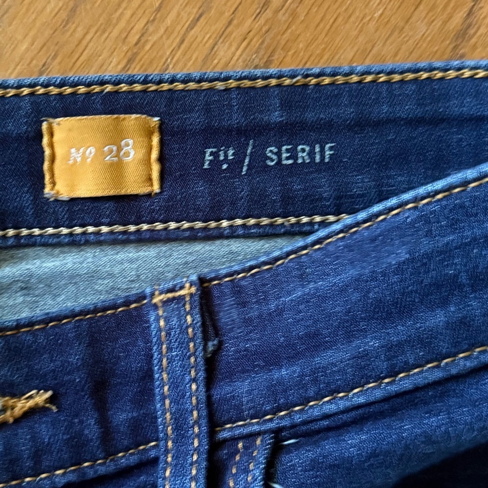 Anthropologie Pilcro and the Letterpress Jeans size 28 mid-rise skinny jeans - Picture 3 of 6